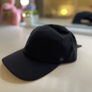 Lululemon Black Fast and Free Run Hat